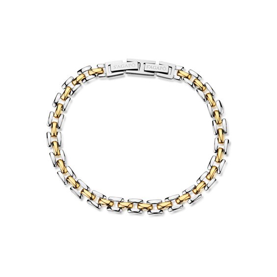 Pulsera Sagapo Hombre in Acero SRP99 - SRP99